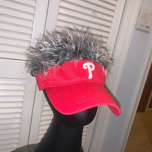 Philadelphia Phillies Flair Hair Hat Gray baseball cap - Picture 3 of 8